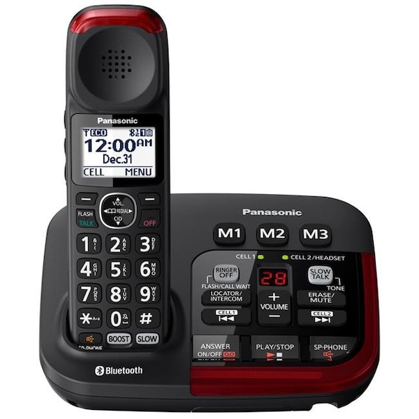 Panasonic Panasonic HC-KXTGM430B Link2Cell Amplified Bluetooth Phone HC-KXTGM430B - main